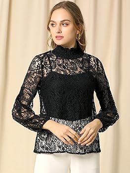 Stylish Black Blouses